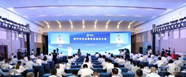 鄒平市企業(yè)家協(xié)會(huì)成立 山東三星集團(tuán)董事長、總裁王亞群當(dāng)選副會(huì)長