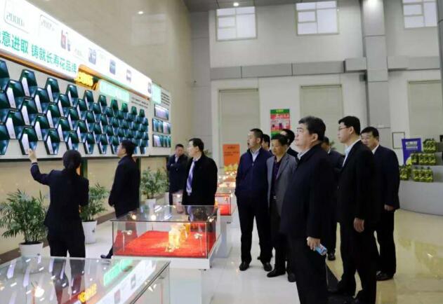 新疆博州黨委考察團來三星集團參觀調研